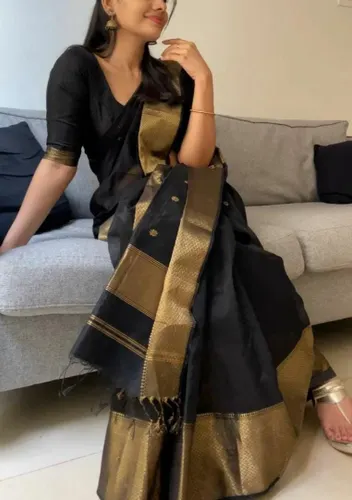 Elegant Premium Maheshwari Silk Saree