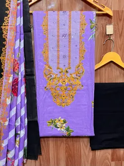 Pure Cotton With Floral Print Salwars 