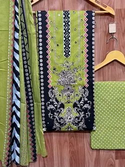 Premium Quality Floral Print Cotton Salwars