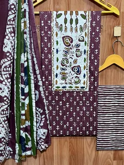 Pure Cotton With Elegant Print Cotton Salwar