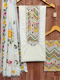 Lightweight printed With Floral Design Salwar