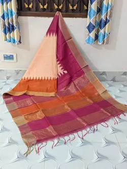 Crafted Jaisree Silk Screen Print Saree