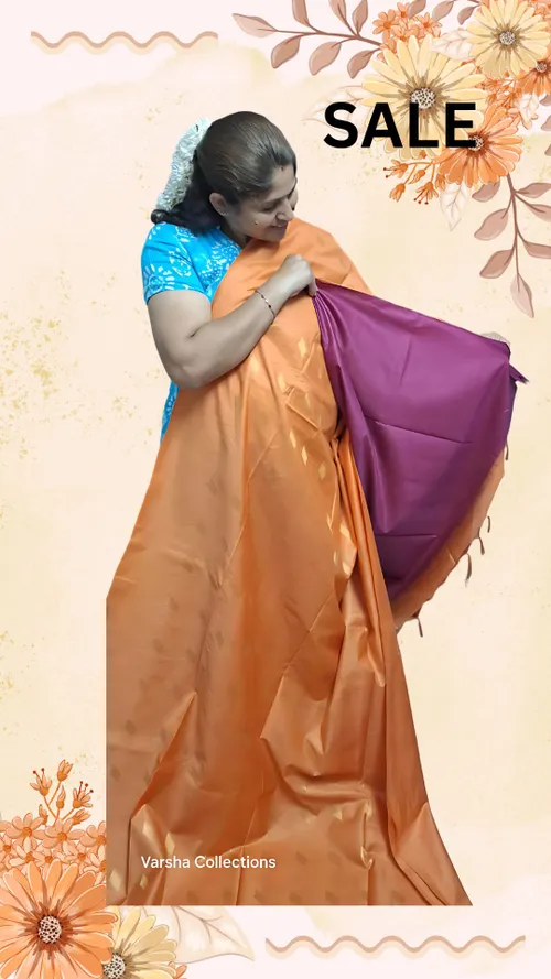 Traditional Katan Silk Saree with Blouse Piece