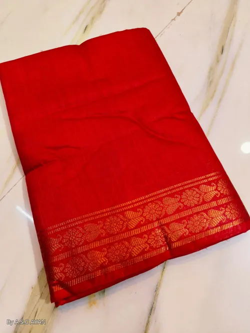 Premium Crafted Kota Silk Saree with Delicate Zari Accents