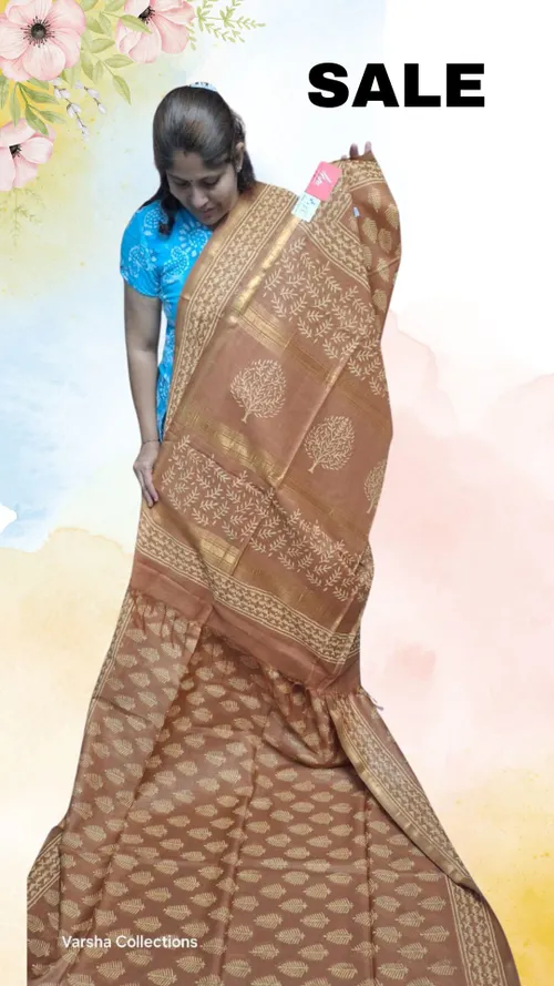 Premium Handloom Chanderi Cotton Sarees
