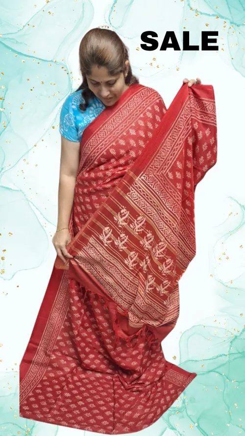 Handloom Chanderi Cotton Sarees