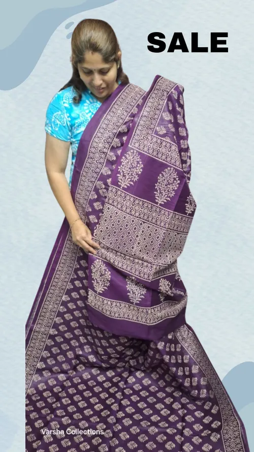 Premium Handloom Chanderi Cotton Sarees