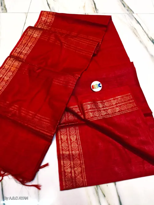 Premium Crafted Kota Silk Saree with Delicate Zari Accents