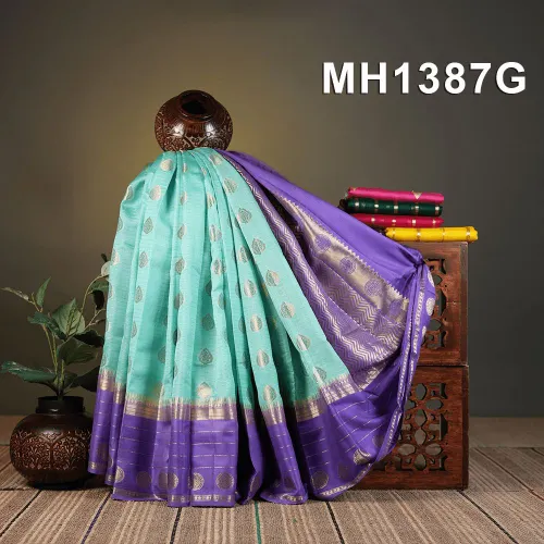Regal Banaras Soft Katan Silk Saree with Rich Zari Weaving – A Heritage Drape with Modern Grace