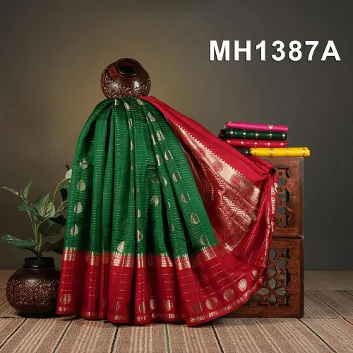 Regal Banaras Soft Katan Silk Saree with Rich Zari Weaving – A Heritage Drape with Modern Grace