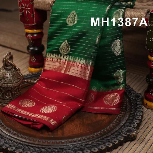 Regal Banaras Soft Katan Silk Saree with Rich Zari Weaving – A Heritage Drape with Modern Grace