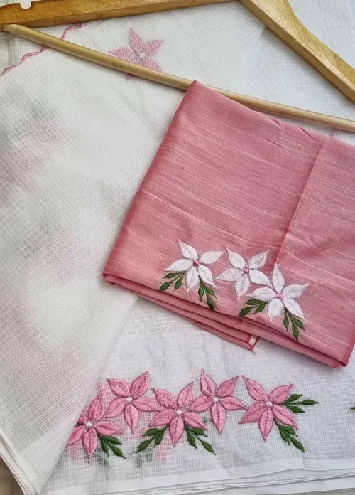  Elegant Kota Doria Saree with Blouse Piece