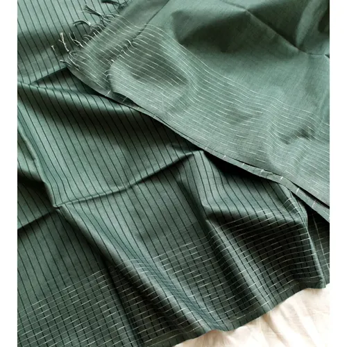 Striped Semi‑Silk Masterpiece Saree