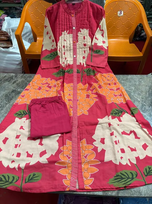 Soft Mul Cotton Kurti with Attached Lining – Breathable & All-Day Comfort