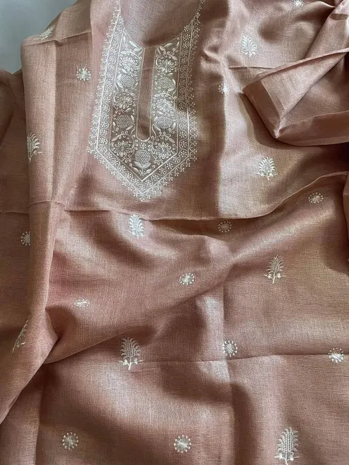 Elegant Embroidered Top & Dupatta Set – Refined & Graceful Ensemble