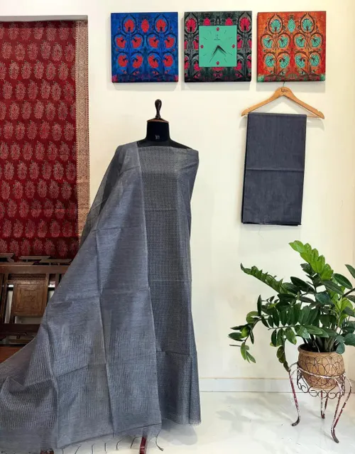 Weaving Jute Silk – Elegant Texture With Subtle Shine Salwar Material