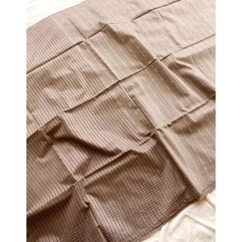Striped Semi‑Silk Masterpiece Saree