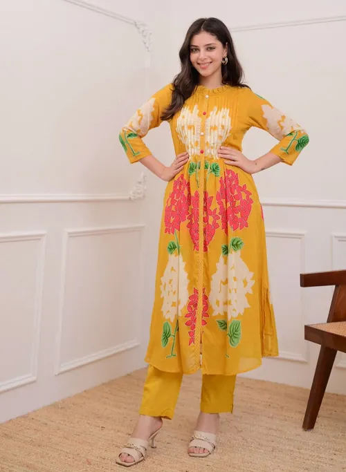 Soft Mul Cotton Kurti with Attached Lining – Breathable & All-Day Comfort