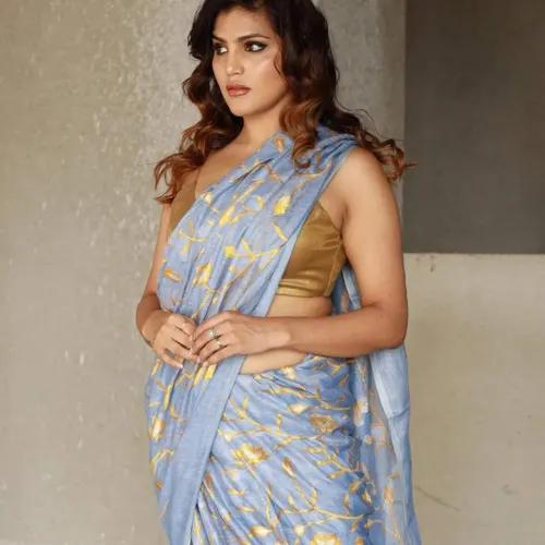 Crafted Comfort Cotton Slub Saree Collection