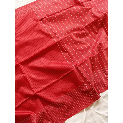 Striped Semi‑Silk Masterpiece Saree