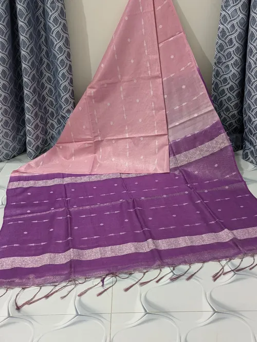  Elegant Indigo Printed Premium Katan Silk Saree