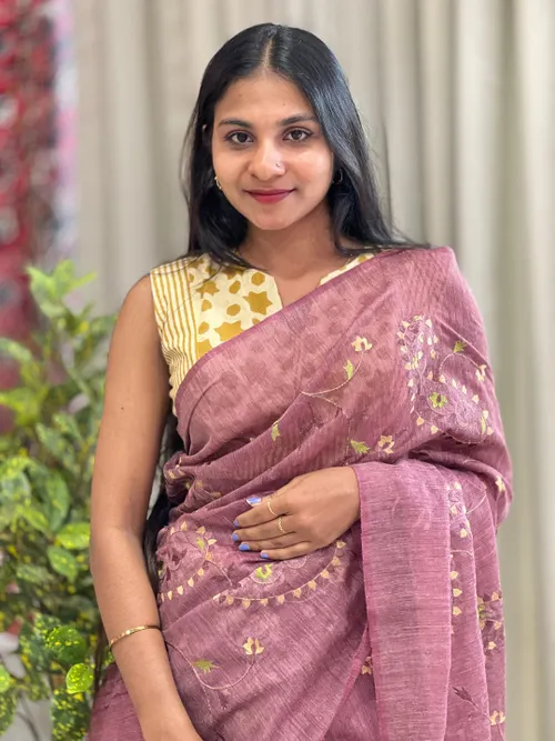 Baswada Handloom Silk Saree