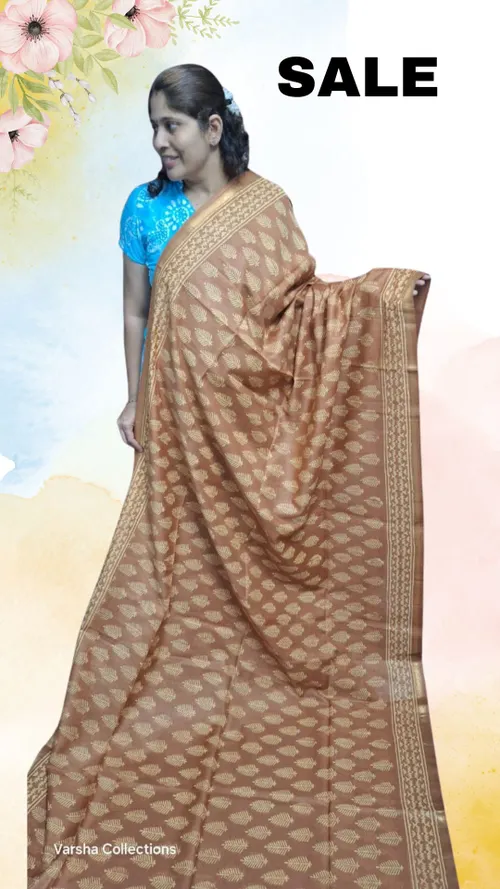 Premium Handloom Chanderi Cotton Sarees