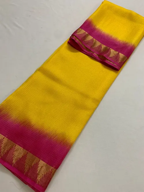 GraceLite Timpal Kota Doria Saree
