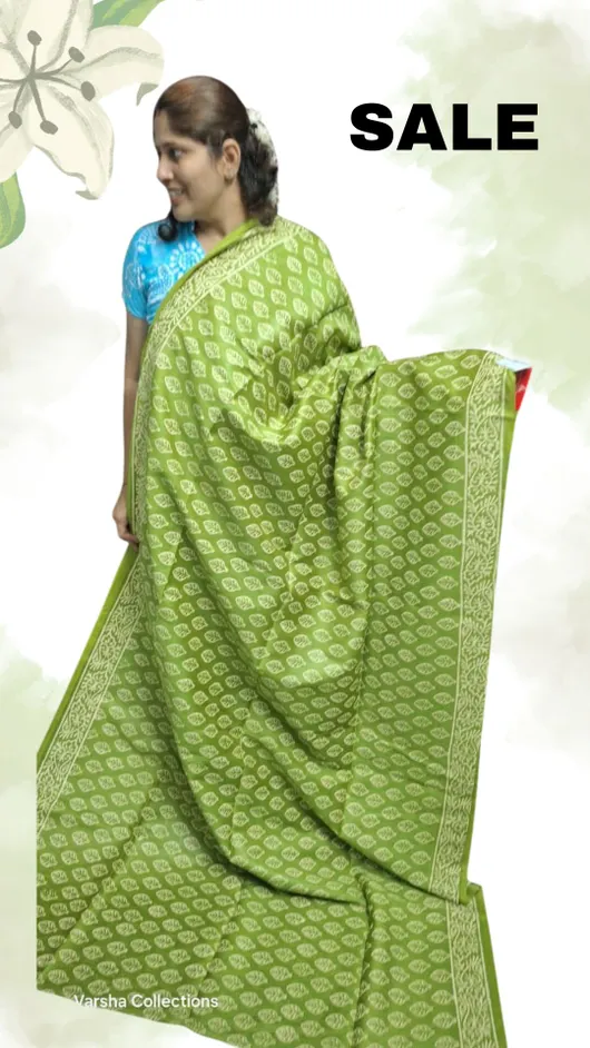 Premium Handloom Chanderi Cotton Sarees