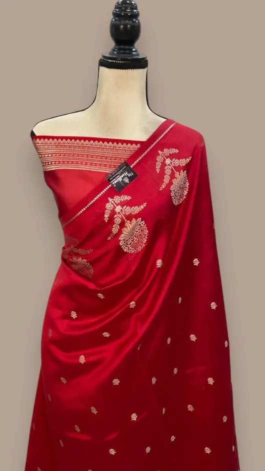 Elegant Banarasi Georgette Soft touch Silk Sarees 