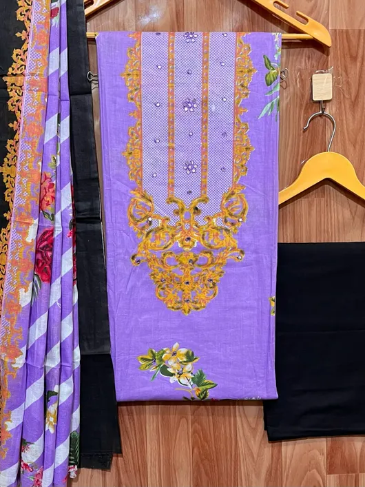 Pure Cotton With Floral Print Salwars 