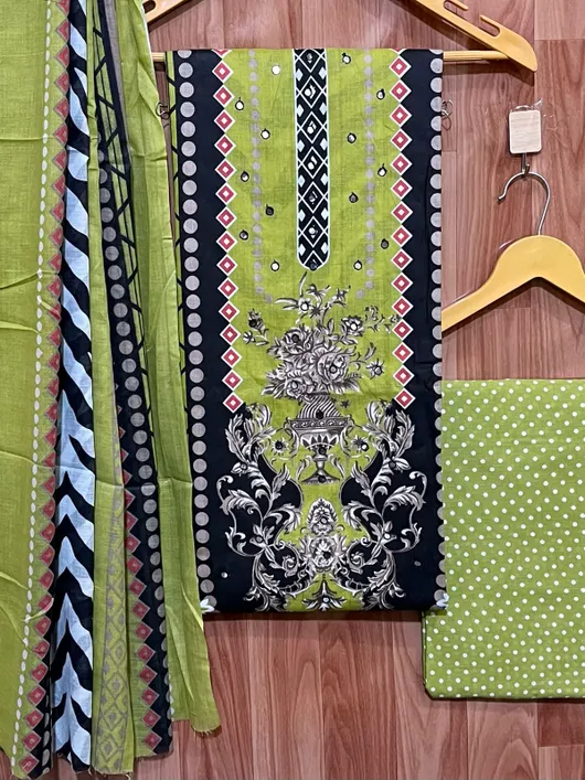 Premium Quality Floral Print Cotton Salwars