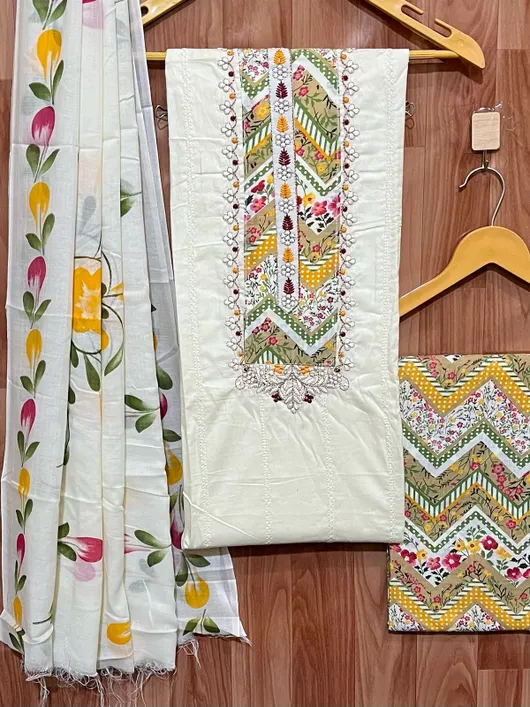 Lightweight printed With Floral Design Salwar