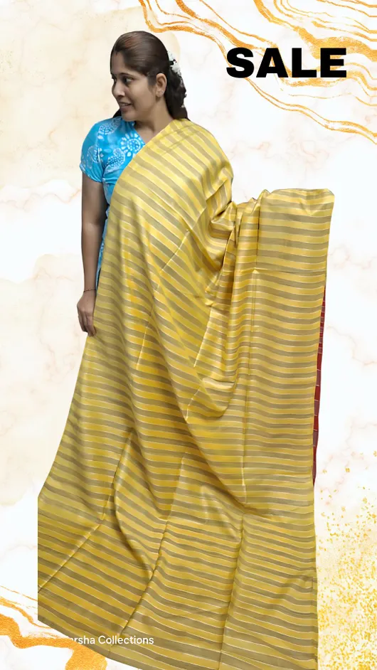 Pure Katan Silk Saree for Ethnic Occasions