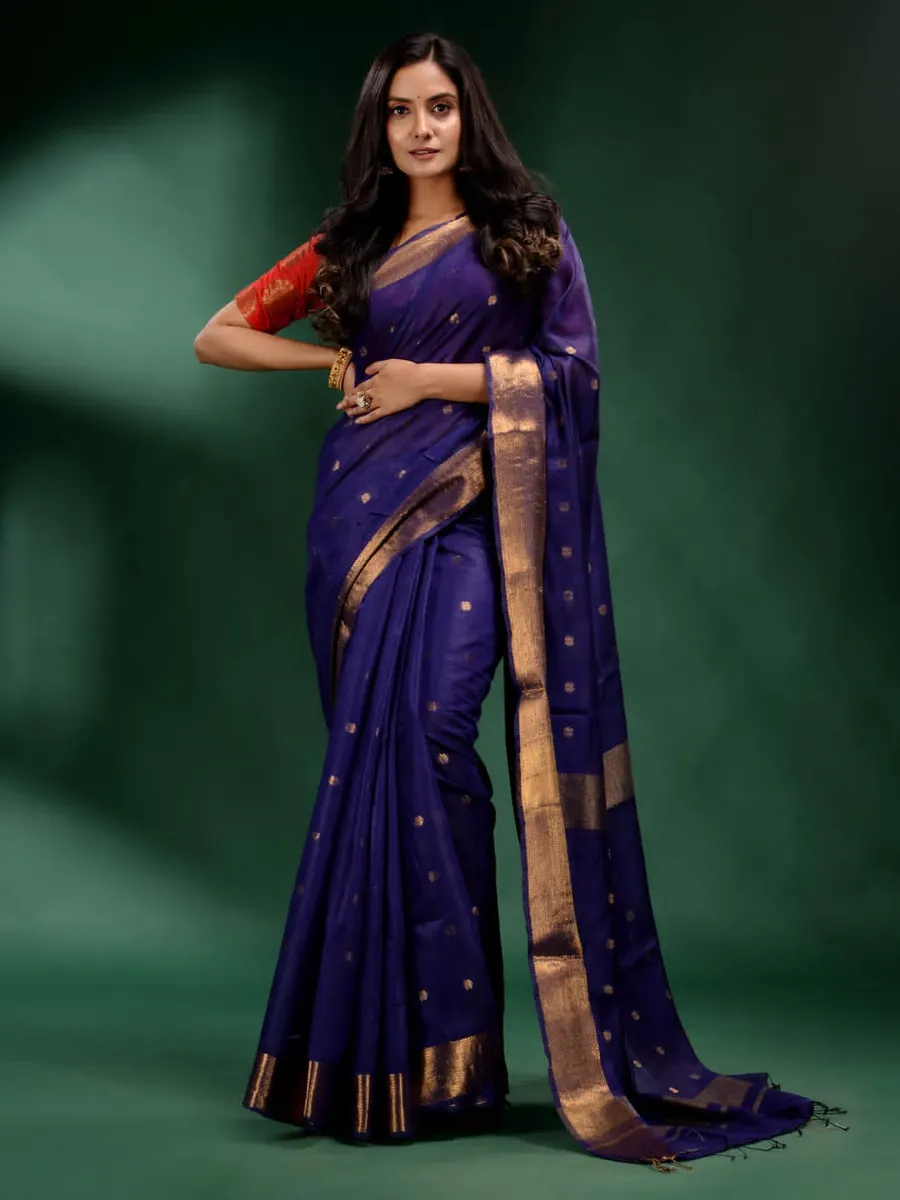 Elegant Premium Maheshwari Silk Saree