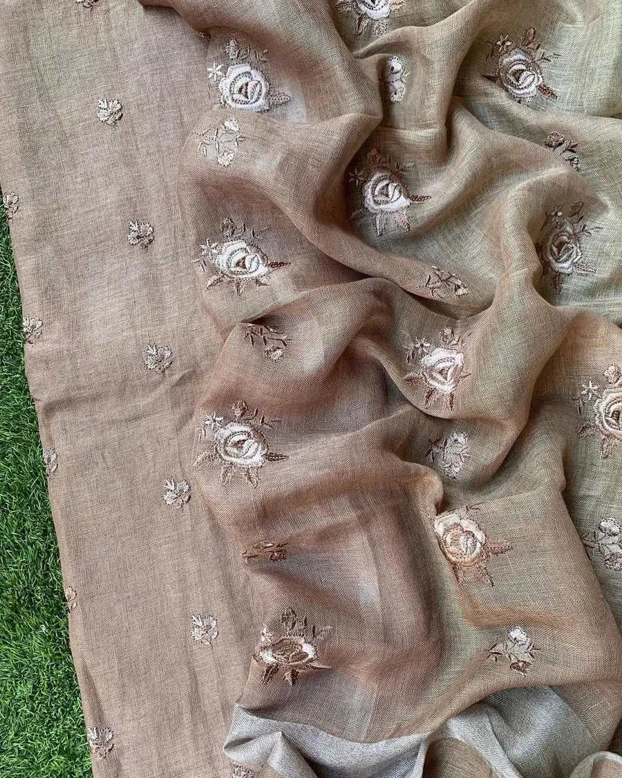 Royal Bloom Linen Salwar