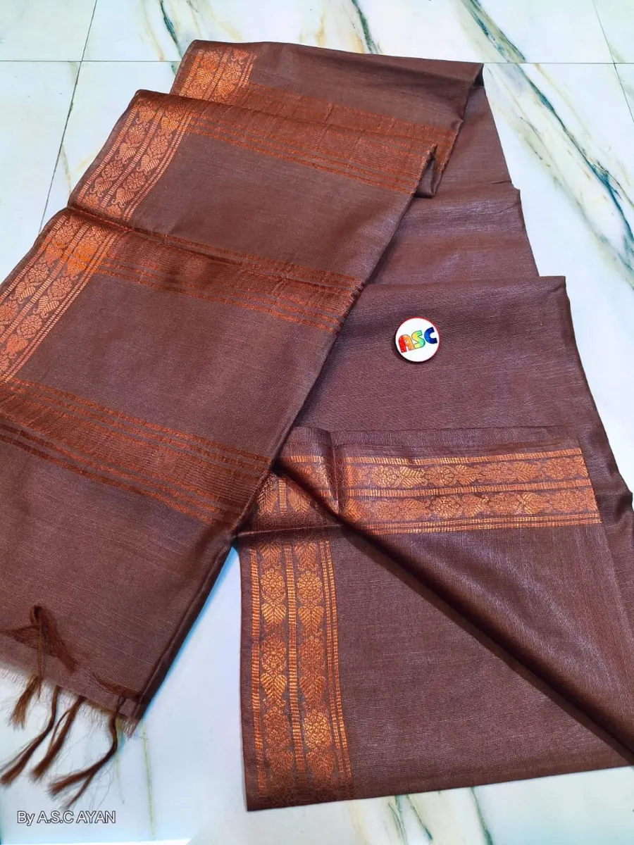 Elegant Handcrafted Kota Silk Saree with Subtle Zari Accents