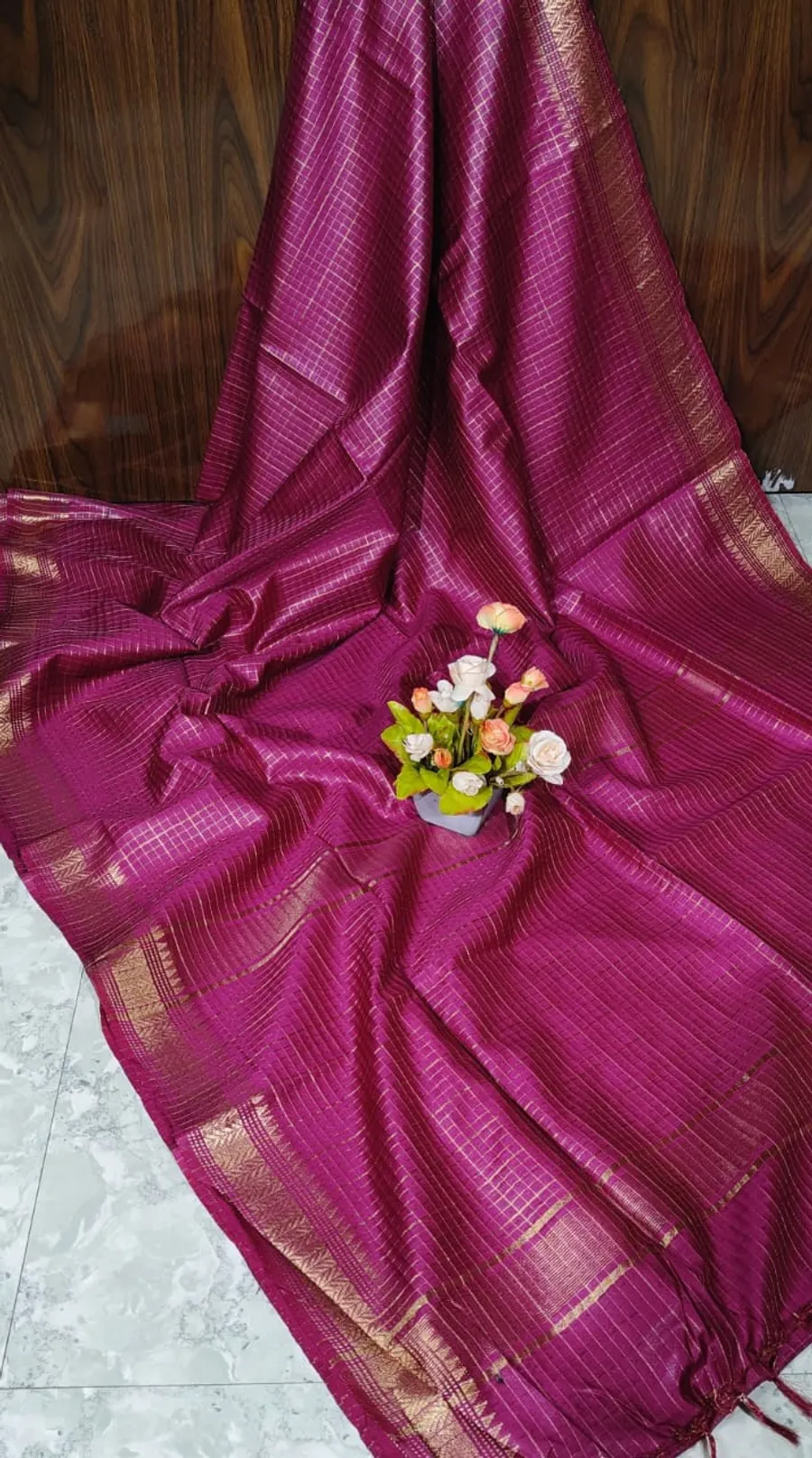 Beautifully Crafted Kota Silk Saree