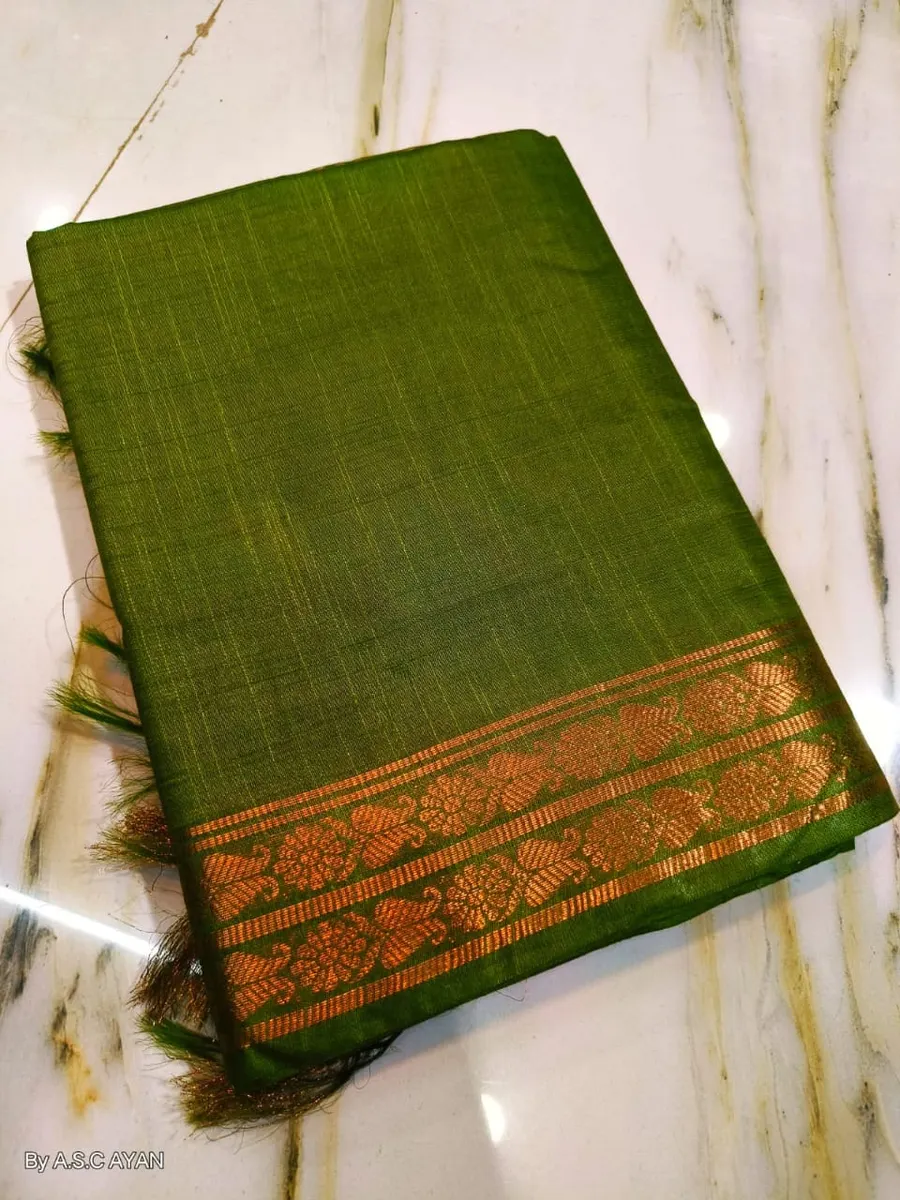Elegant Handcrafted Kota Silk Saree with Subtle Zari Accents