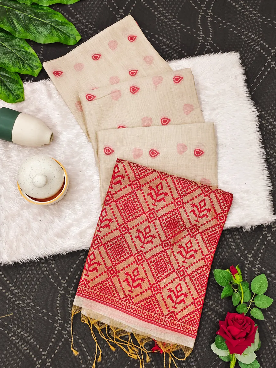 MUGA SOFT COTTON SAREE