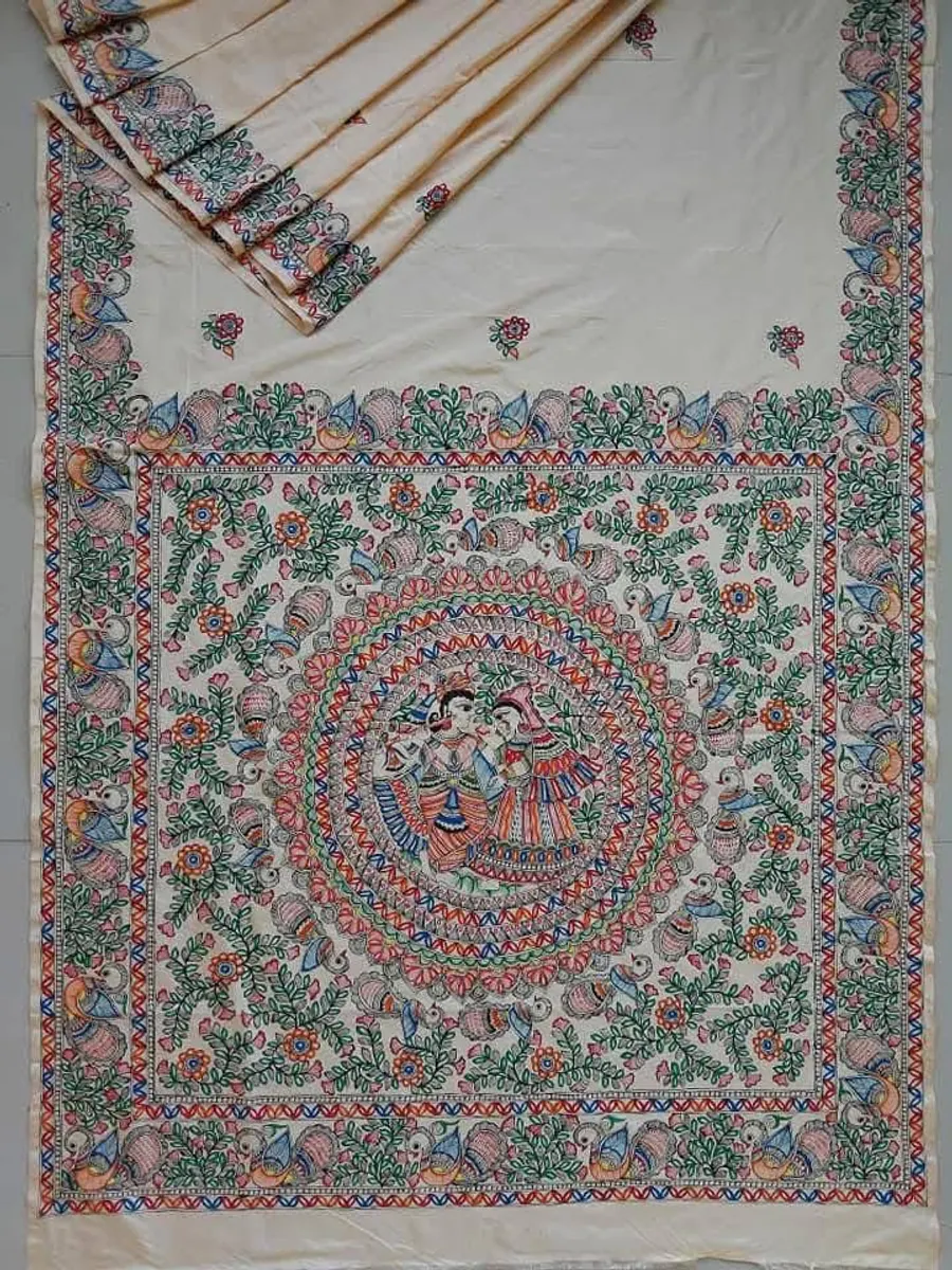 Traditional Munga Silk Saree with Intricate Pallu Design