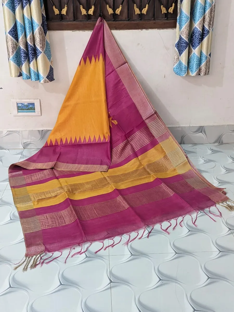 Crafted Jaisree Silk Screen Print Saree