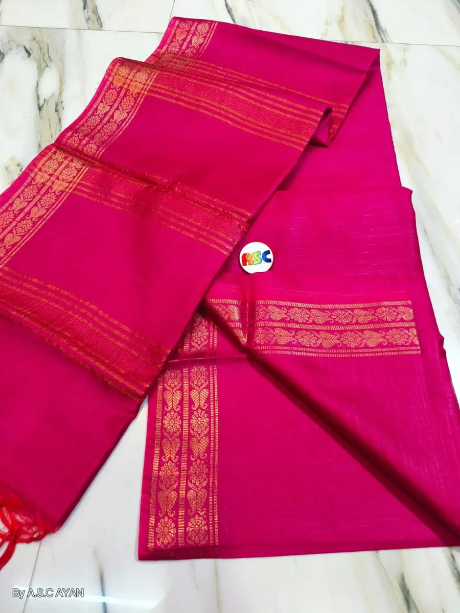 Premium Crafted Kota Silk Saree with Delicate Zari Accents