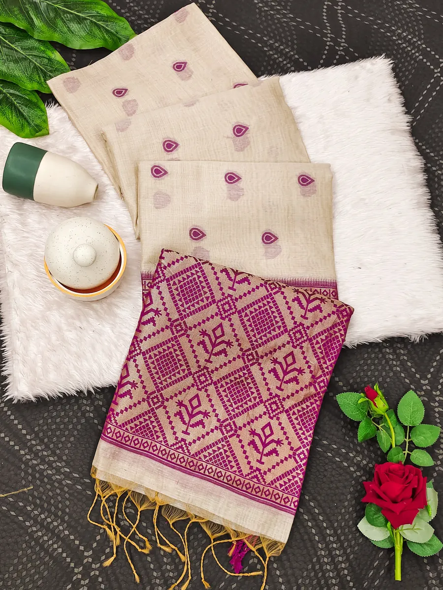 MUGA SOFT COTTON SAREE