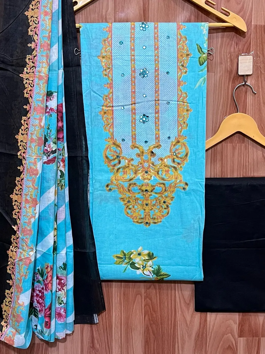 Pure Cotton With Floral Print Salwars 