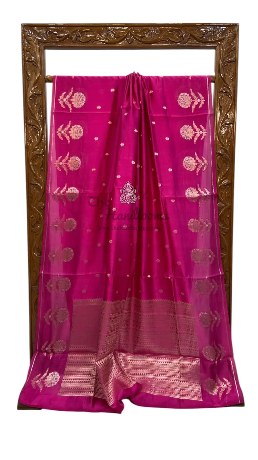 Elegant Banarasi Georgette Soft touch Silk Sarees 
