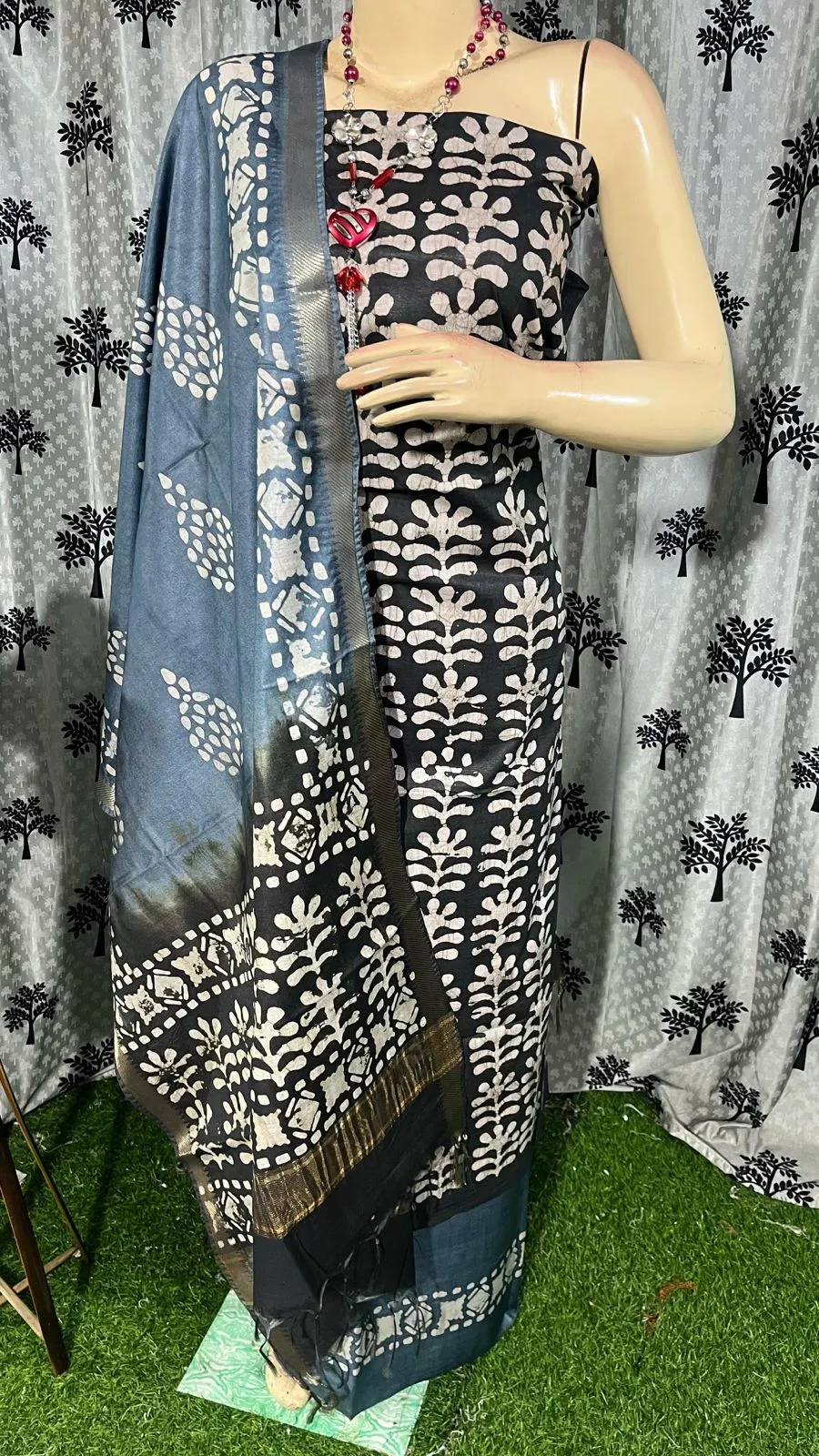 Handcrafted Batik Print Kota Salwar
