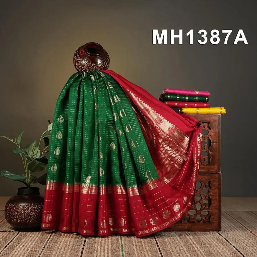 Regal Banaras Soft Katan Silk Saree with Rich Zari Weaving – A Heritage Drape with Modern Grace