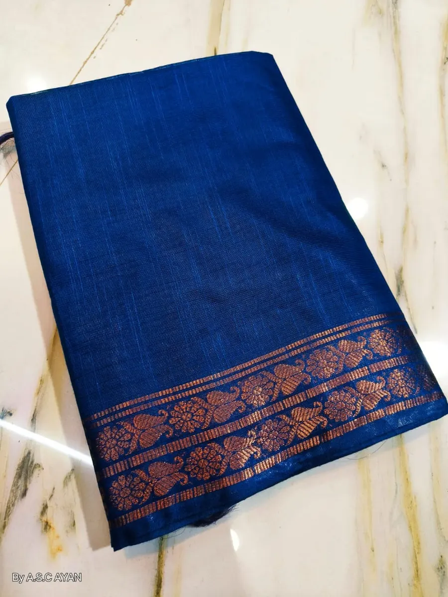Elegant Handcrafted Kota Silk Saree with Subtle Zari Accents