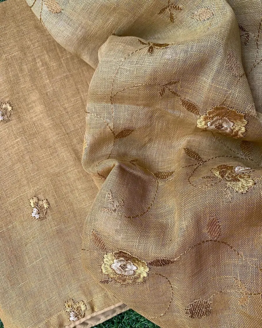 Royal Bloom Linen Salwar